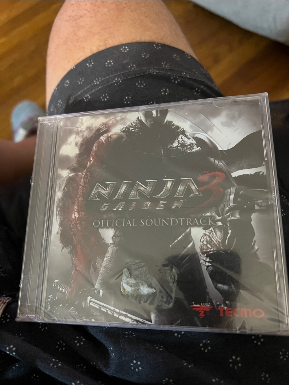 Ninja Gaiden 3 Official Soundtrack CD - Black & Red Cover